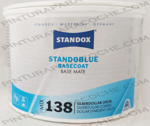 STANDOBLUE 138 MIX 0,5 LT. - Standox Pintura Para Coches