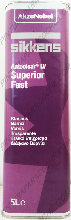 SIKKENS AUTOCLEAR LV SUPERIOR FAST 5LTR.